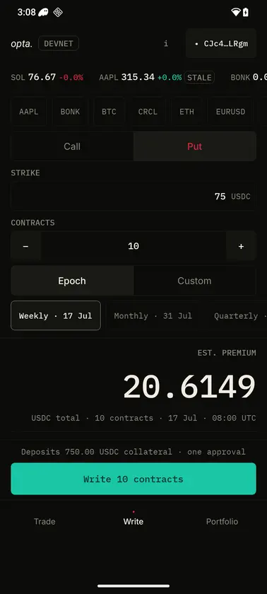 Opta screenshot 2