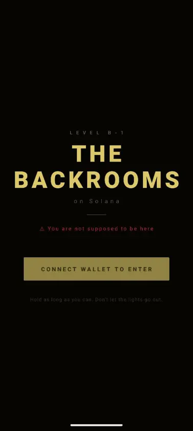 Backrooms Minimal screenshot 1