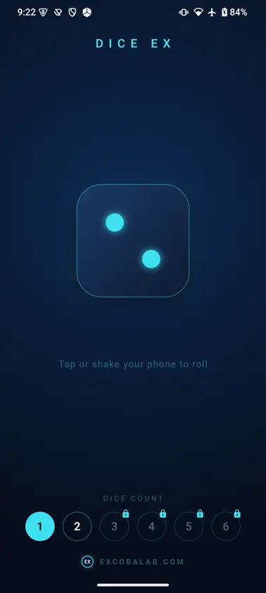 Dice EX screenshot 2