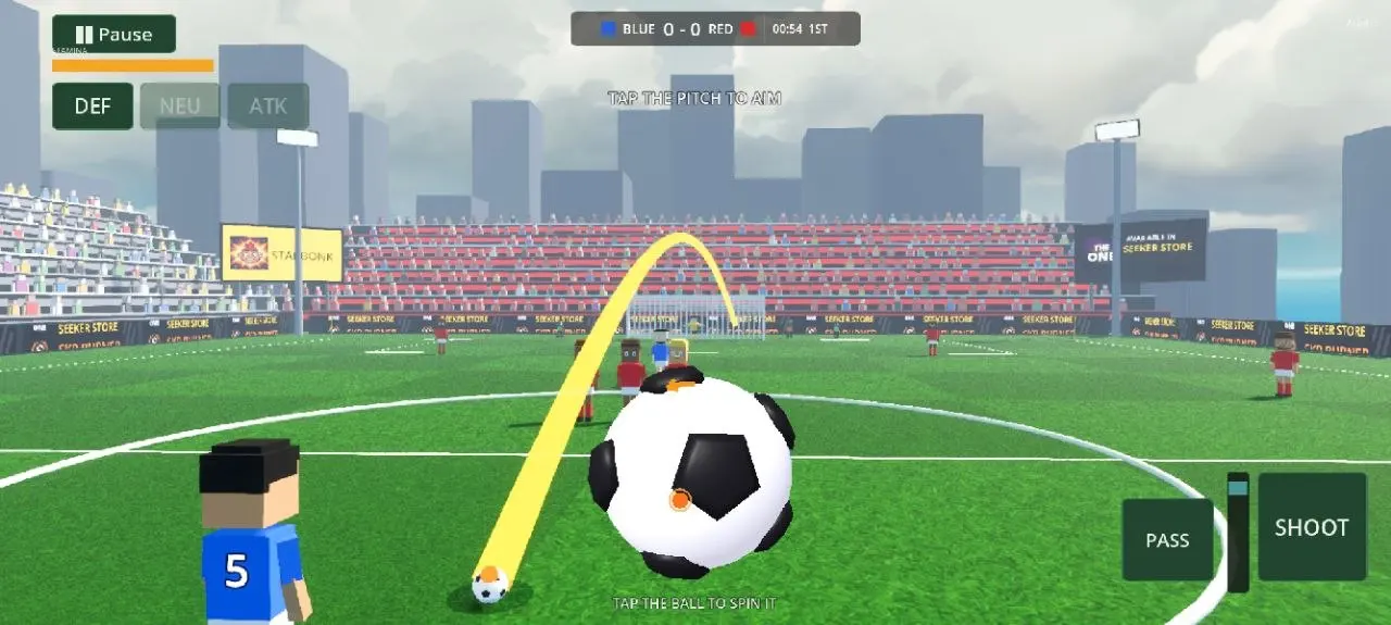 3D Soccer Stars screenshot 1