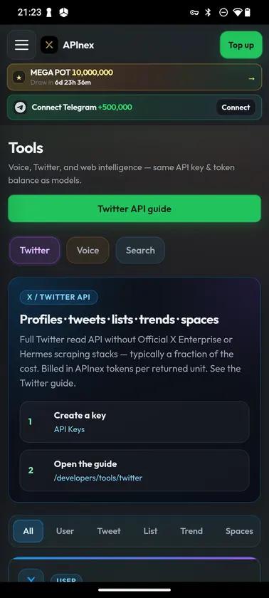 APInex screenshot 3