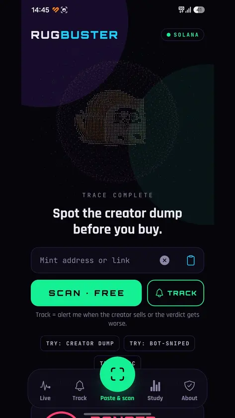 RugBuster screenshot 2