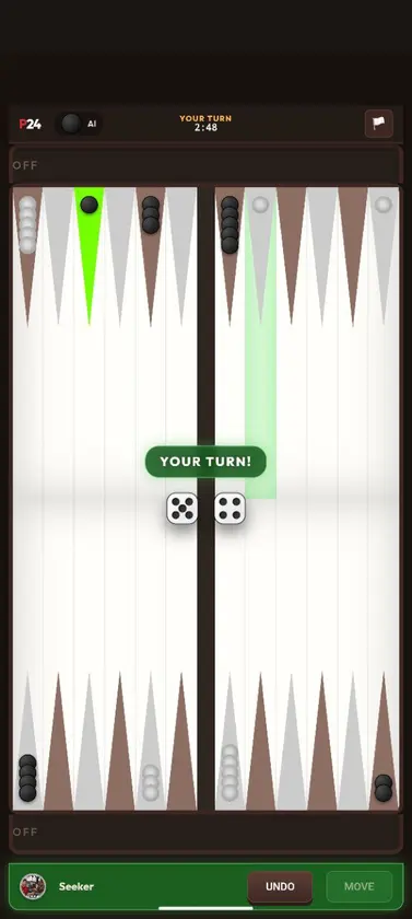 Backgammon Play24 screenshot 8