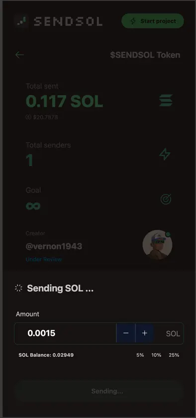 SendSol screenshot 5