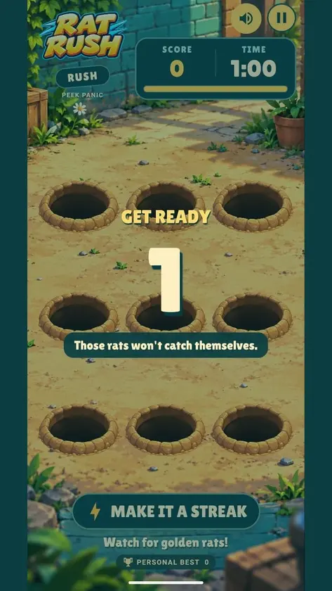 Rat Rush screenshot 2