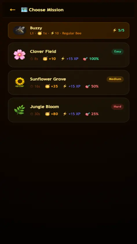 Little Bees - Solana Bee Game screenshot 2