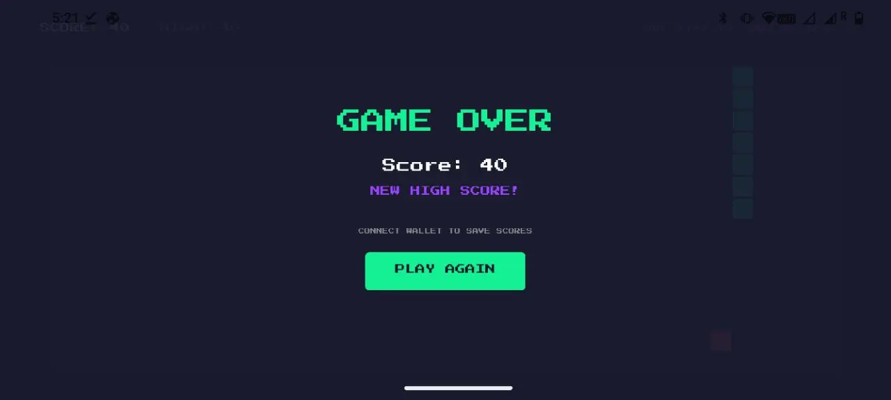 Snake screenshot 1