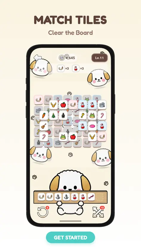 Puppy Clean: Tile Match screenshot 2