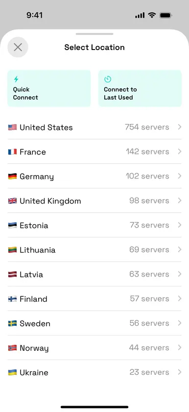 DVPN — Decentralized VPN screenshot 2