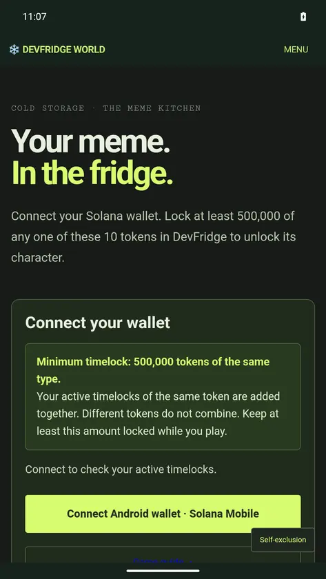DevFridge World screenshot 1