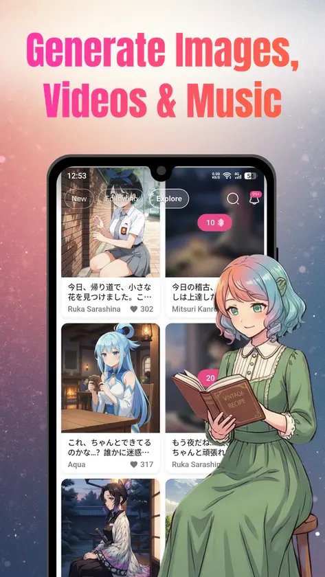 Wibu: AI Anime Companion screenshot 5