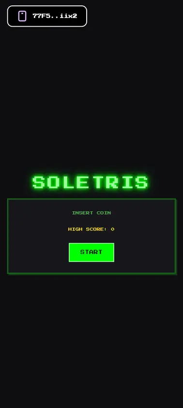 Retro Soletris screenshot 1