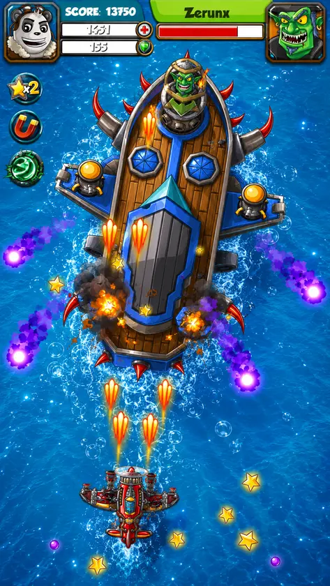 Panda Air Fighter screenshot 2
