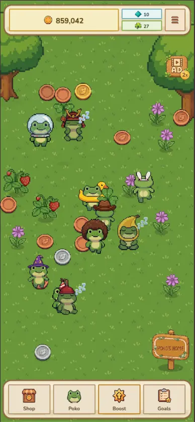 Poko's Mint Garden screenshot 1