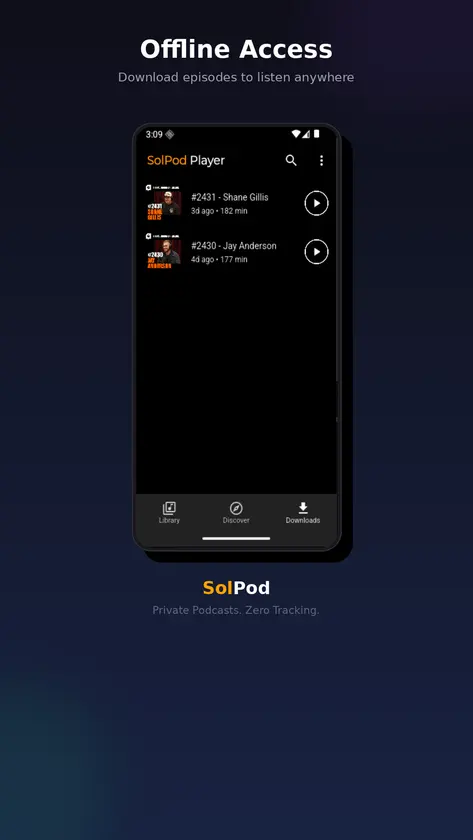 SolPod Player screenshot 3
