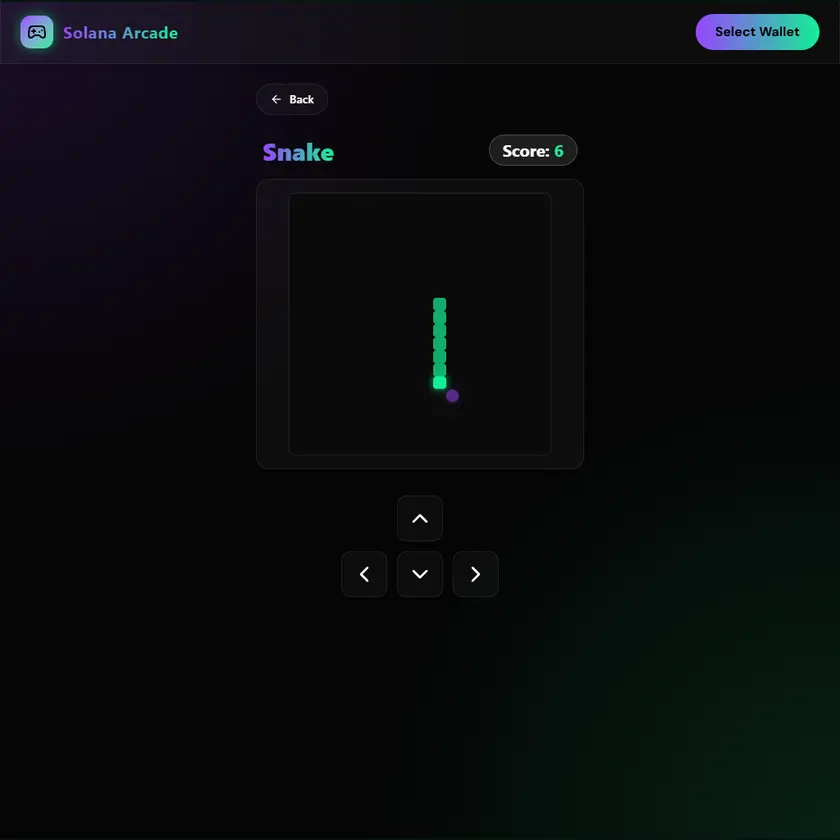 Solana Arcade screenshot 3