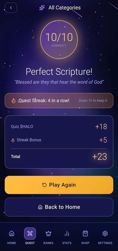 Bible Quest screenshot 4