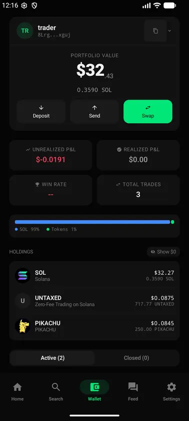 Untaxed Wallet screenshot 5