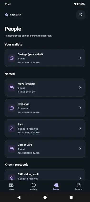 Wherewhy screenshot 3