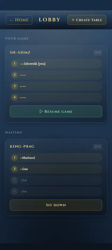 Real King Card Game screenshot 4