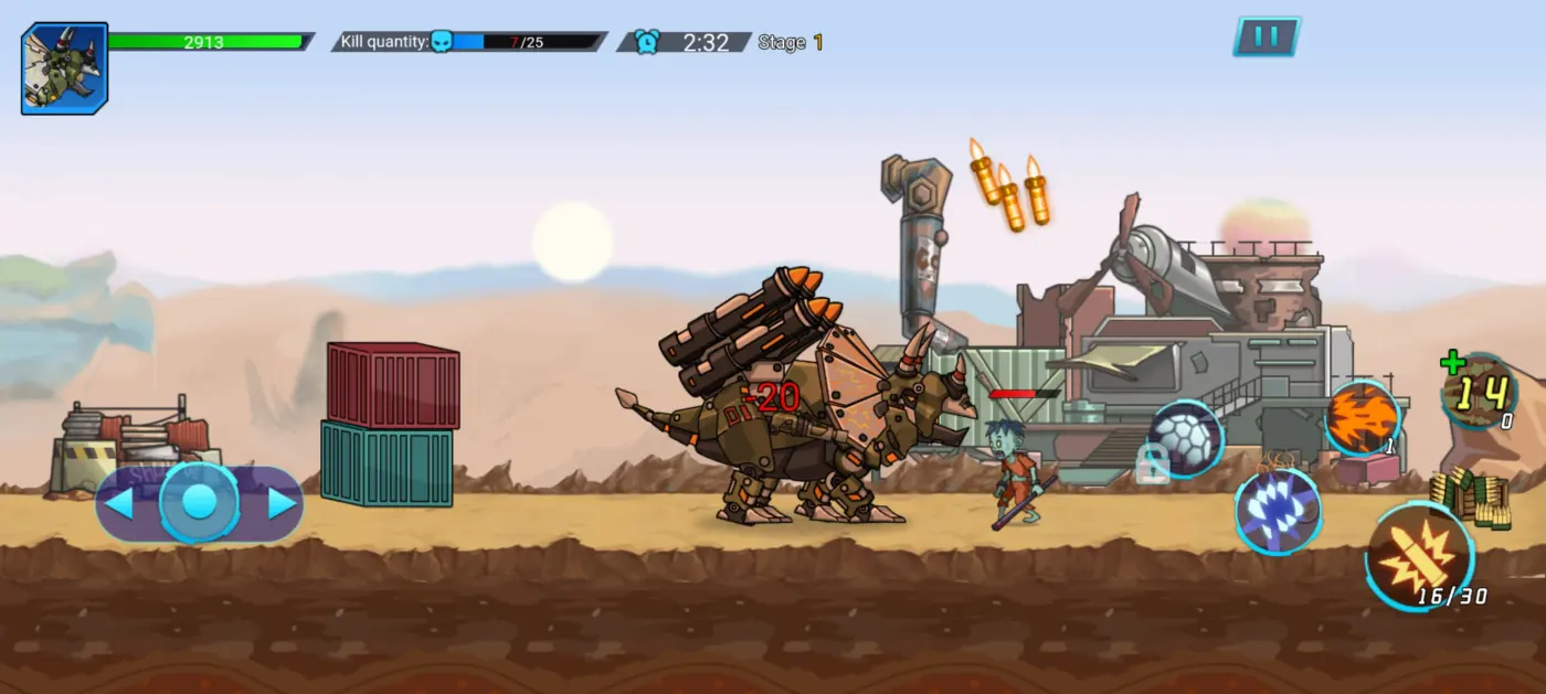 Jurassic Steel screenshot 2