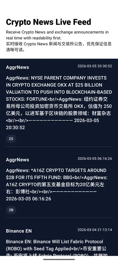 crypto News Push screenshot 4
