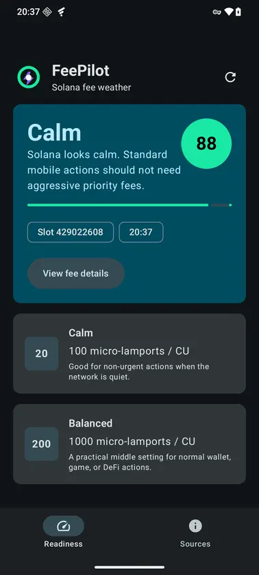 Fee Pilot screenshot 1
