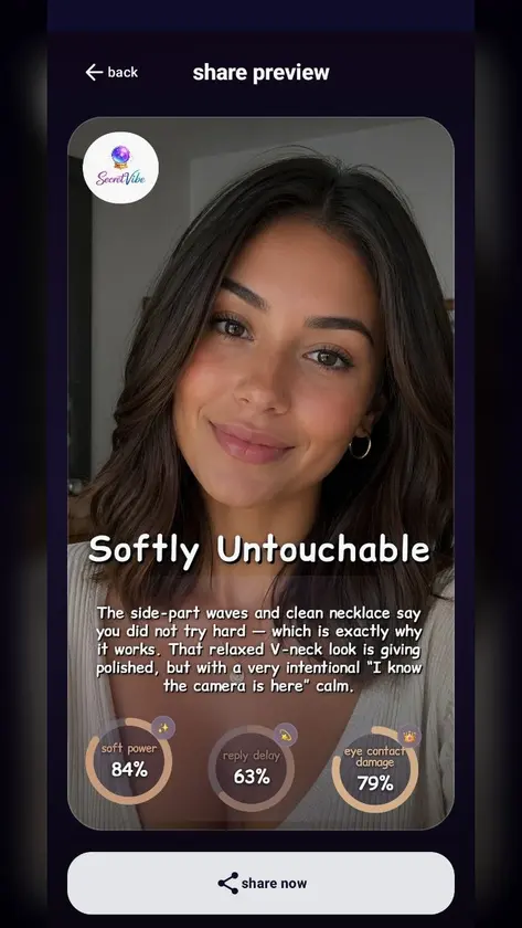 SecretVibe AI Photo Roast screenshot 1