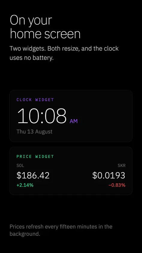 Sol Clock screenshot 4