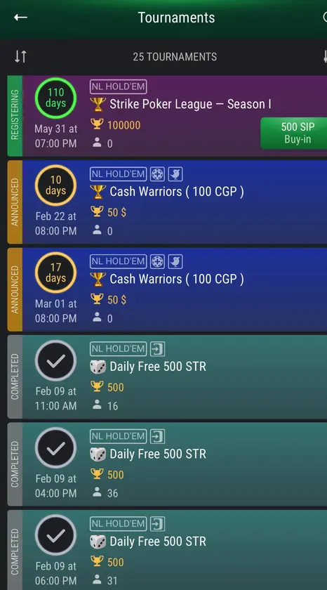 Strike Poker screenshot 2