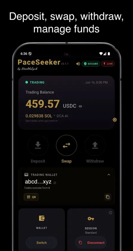 PaceSeeker screenshot 2