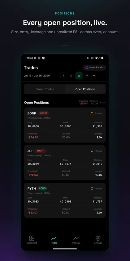 Numen - Trading Journal screenshot 4