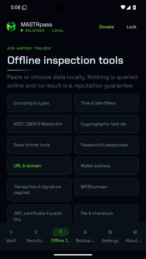 MASTRpass Pro screenshot 6