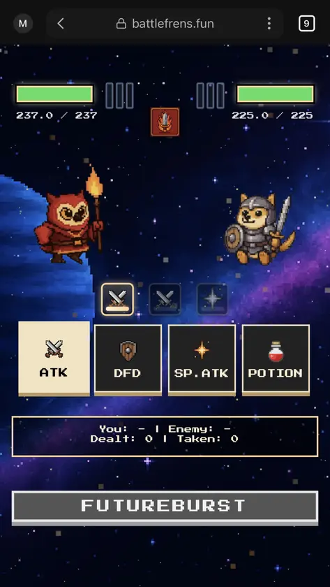 BattleFrens screenshot 1