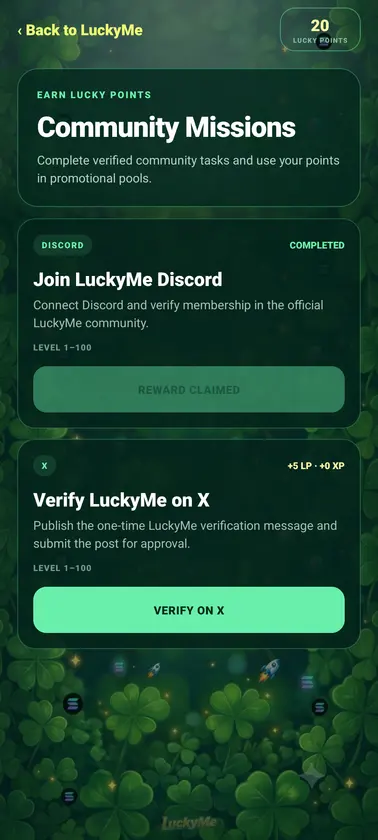 LuckyMe screenshot 4