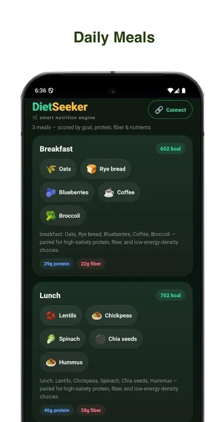 DietPlanner screenshot 2