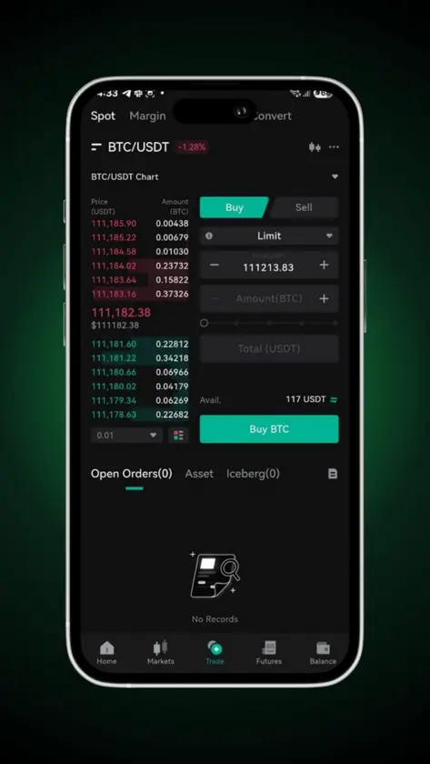 Blockfinex: Trade Crypto screenshot 2
