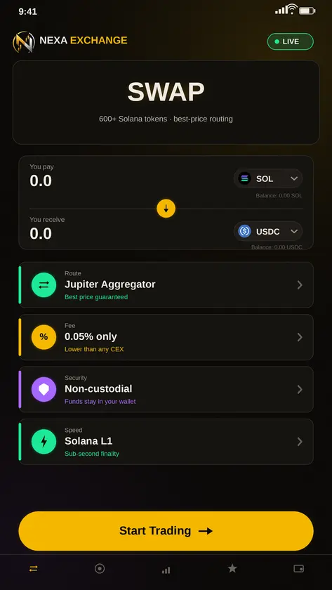 NEXA EXCHANGE screenshot 2
