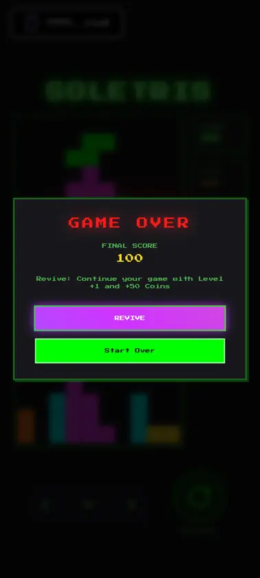 Retro Soletris screenshot 5