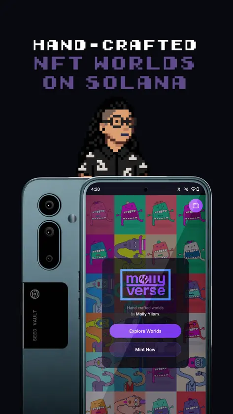 Mollyverse: NFT Art screenshot 1