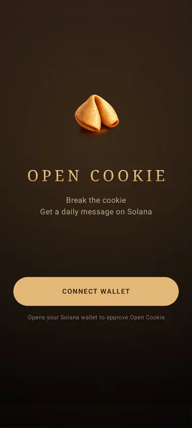 Open Cookie screenshot 1