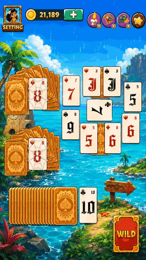 Solitaire Tripeak Cards screenshot 2