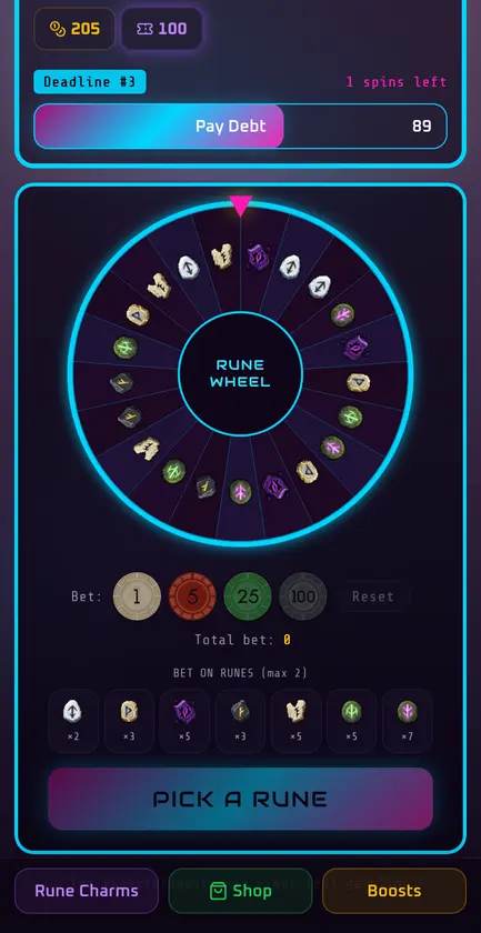 Rune Wheel screenshot 4