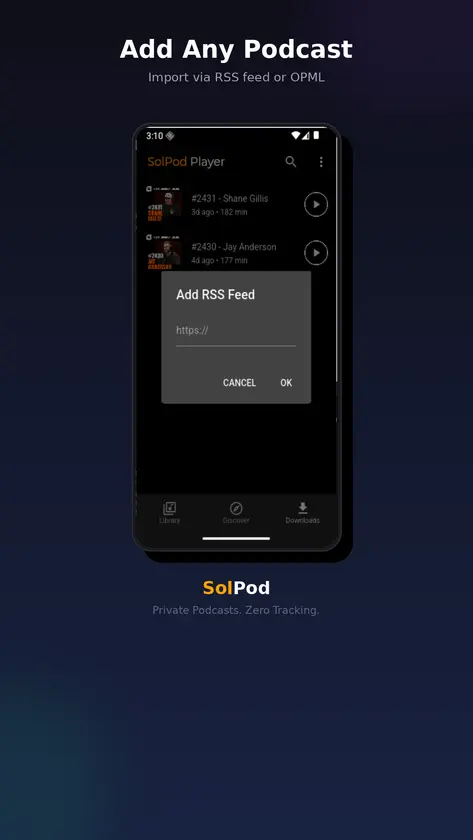 SolPod Player screenshot 4
