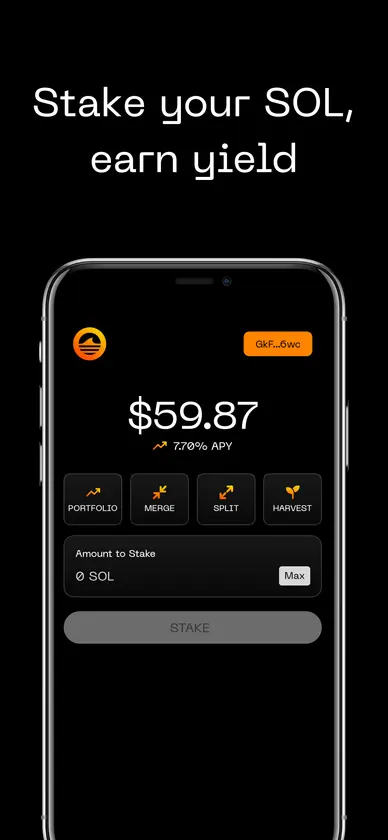 Orangefin by SOL Strategies screenshot 2