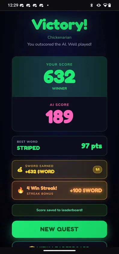 Word Quest screenshot 4