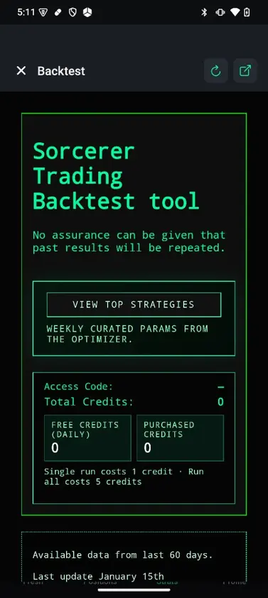 Sorcerer Trading screenshot 5