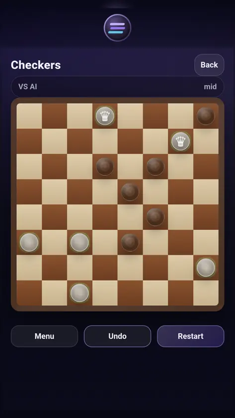 Checkers screenshot 2