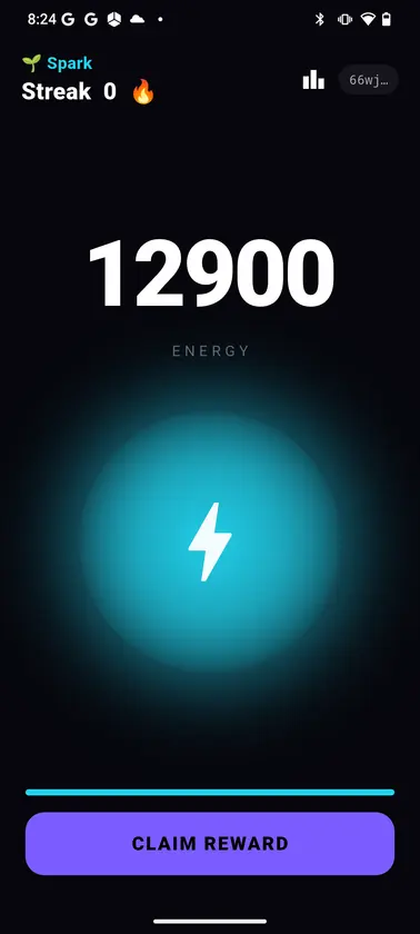 Energy Clicker screenshot 1