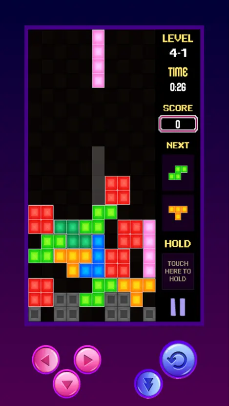 Classic Tetris Puzzle screenshot 2